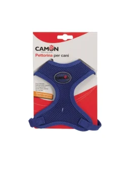 Camon Pettorina Mesh Con Doppia Regolazione Azzurro Per Cani Taglia XS