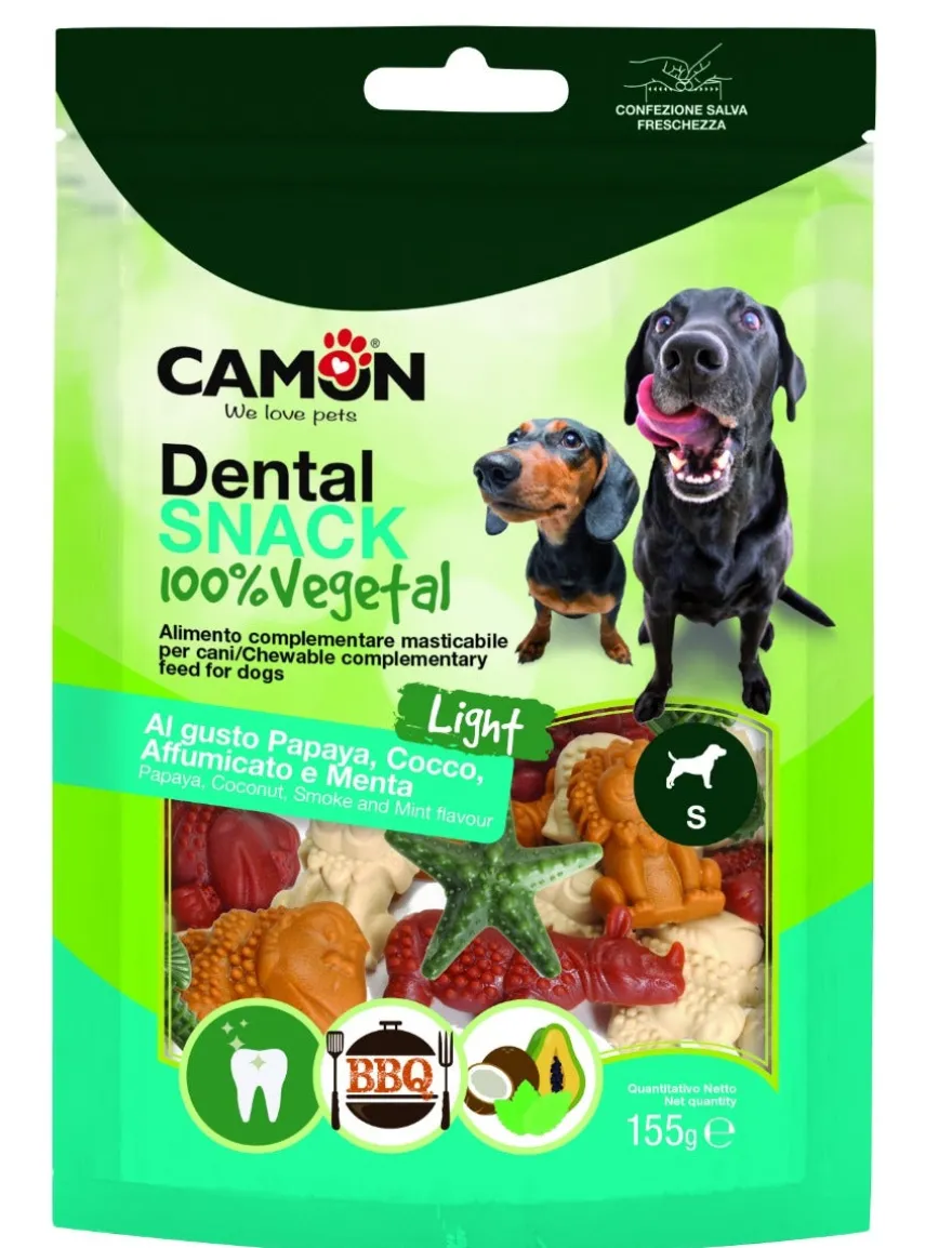 Camon Snack Dentale AnimalVeg Taglia S Quattro Gusti Cani 155g