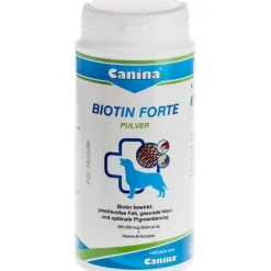Canina Biotin Forte Mangime Complementare Cane Polvere 500g