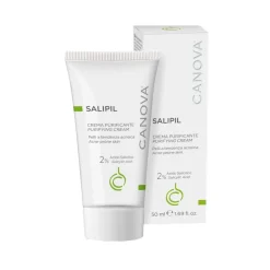 Canova Salipil Crema Viso Antiacne 50ml - Trattamento Efficace