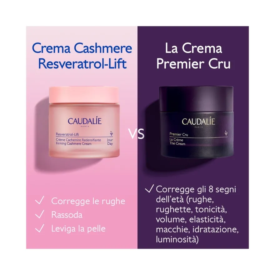 Caudalie Resveratrol-lift Crema Cashmere Ridensificante Ricarica 50ml
