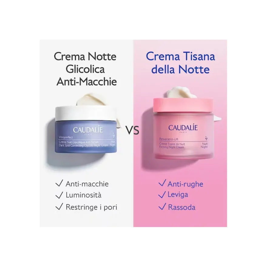 Caudalie Resveratrol-lift Crema Tisana Della Notte Ricarica 50ml