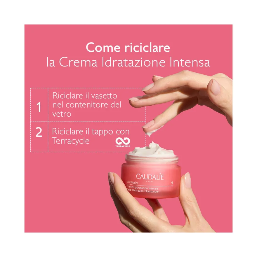 Caudalie Vinohydra Crema Idratazione Intensa 50ml