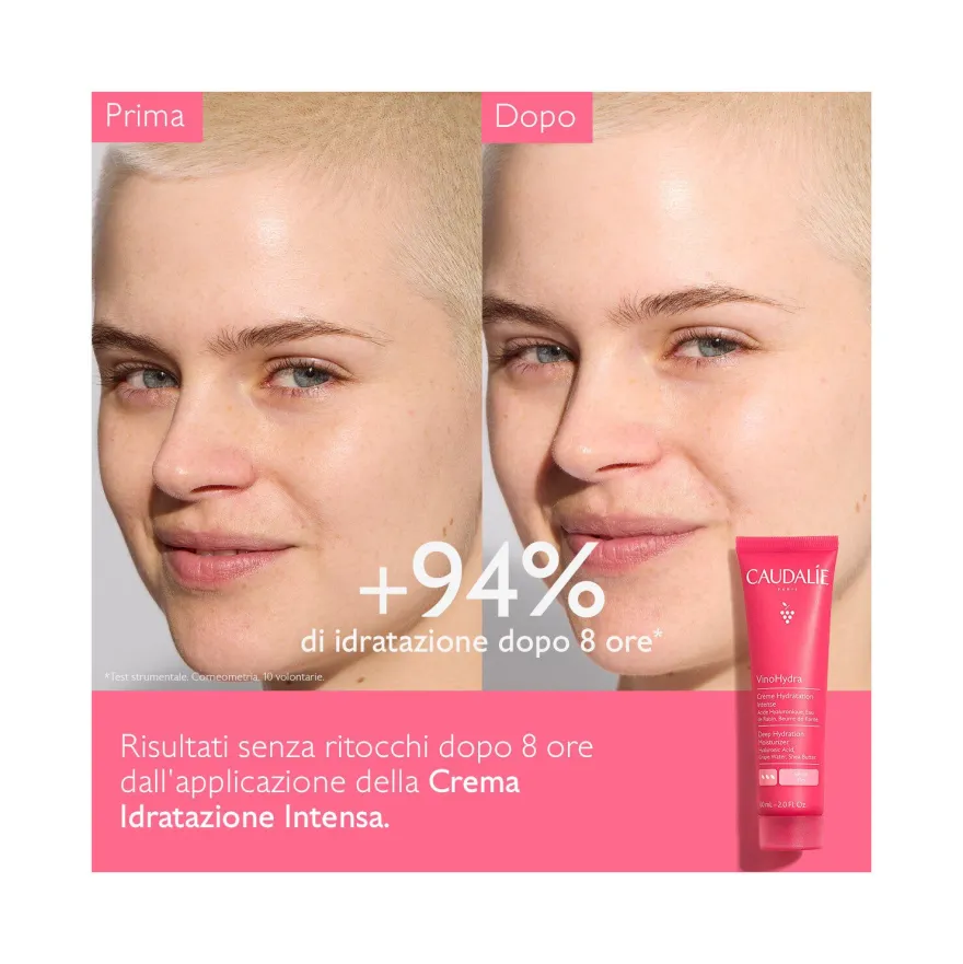 Caudalie Vinohydra Crema Idratazione Intensa Viso 60ml