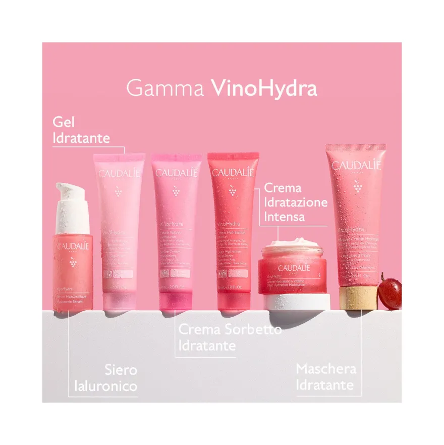 Caudalie Vinohydra Gel Idratante Viso 60ml
