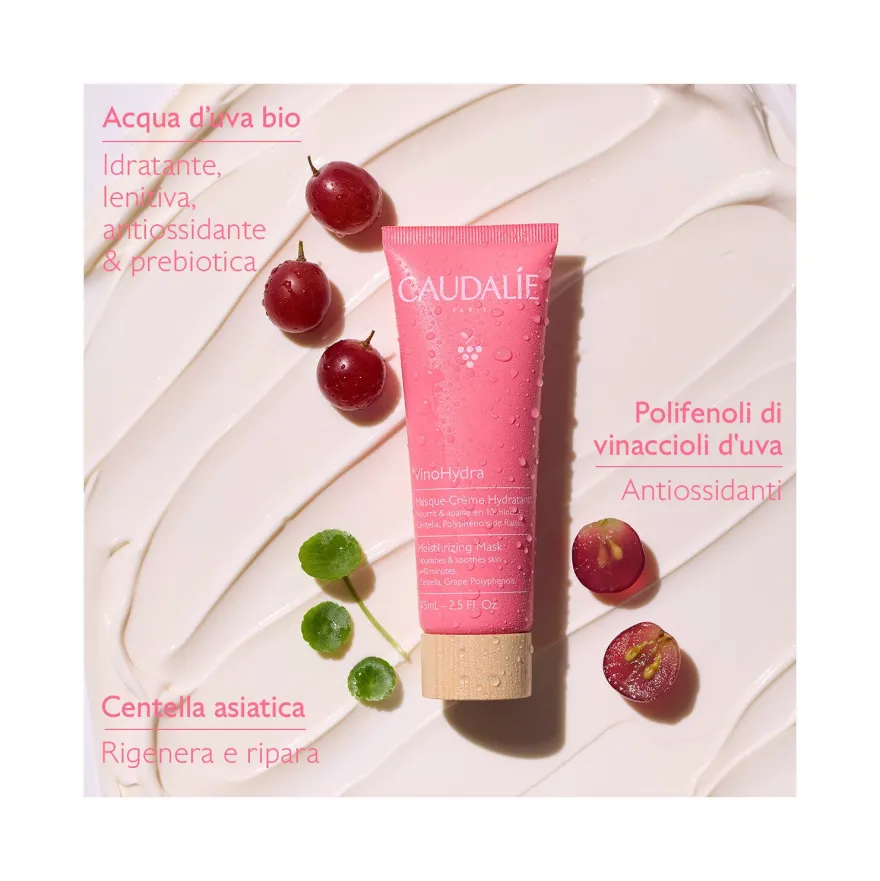 Caudalie Vinohydra Maschera Crema Idratante Viso 75ml