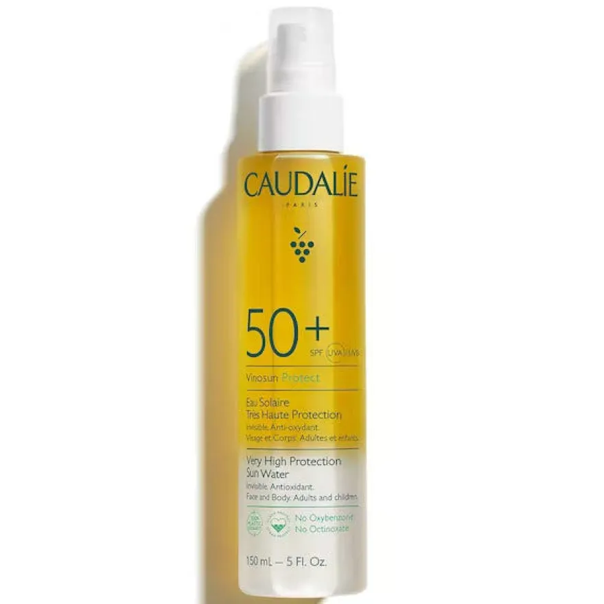 Caudalie Vinosun Protect Acqua Solare Ad Altissima Protezione 150ml SPF50+