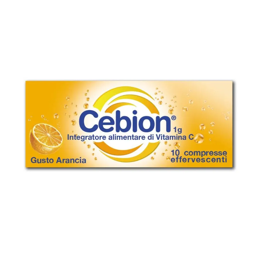 Cebion Effervescente Vitamina C Arancia 10 Compresse: rinforza il tuo sistema immunitario