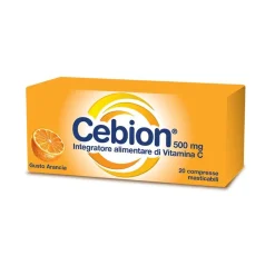 Cebion Vitamina C Masticabile 500mg Arancia 20 Compresse