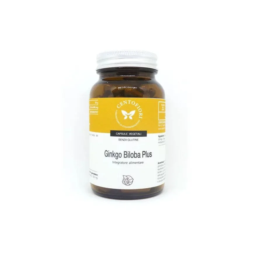 Cento Fiori Ginkgo Biloba Plus 100 Capsule Vegetali