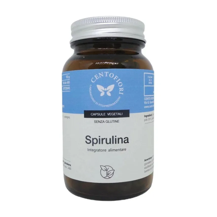 Cento Fiori Spirulina 100 Capsule Vegetali
