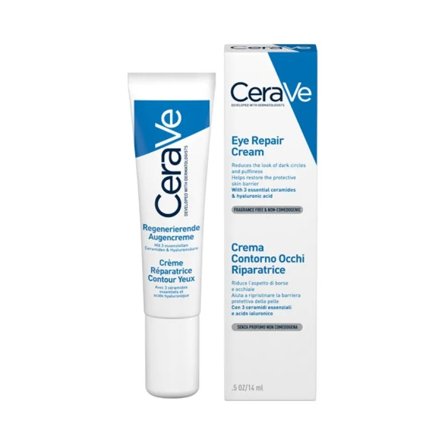 CeraVe Crema Contorno Occhi Riparatrice Con Acido Ialuronico 15 ml