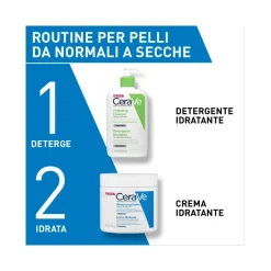 CeraVe Crema Corpo Idratante Pelle Molto Secca 340g