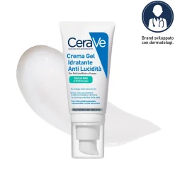CeraVe Crema Viso Idratante Anti-lucidità Pelle Grassa e Mista 50ml