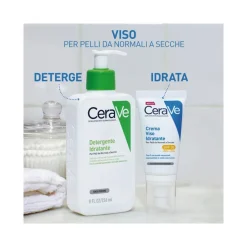 CeraVe Crema Viso Idratante SPF30 24 Ore con Acido Ialuronico 52ml