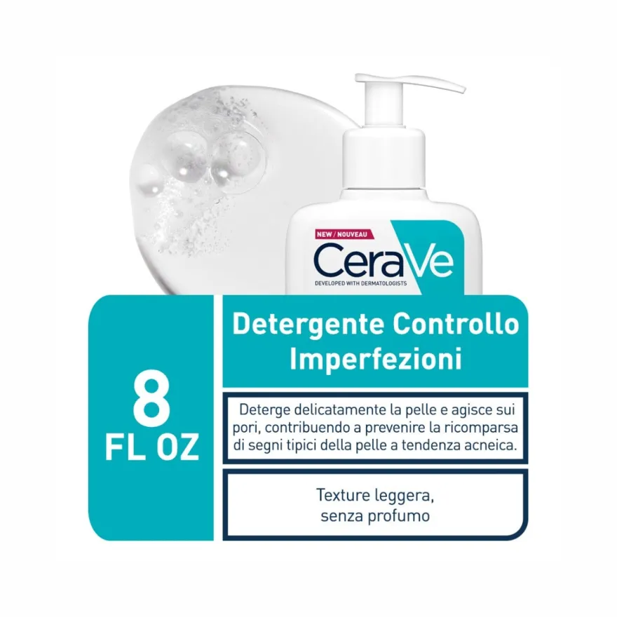 Cerave Detergente Controllo Imperfezioni 236ml