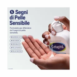 Cetaphil Crema Detergente Schiumogena Idratante 473ml