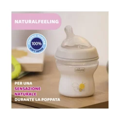 Chicco Biberon Natural Feeling Flusso Lento 150ml 0 Mesi+