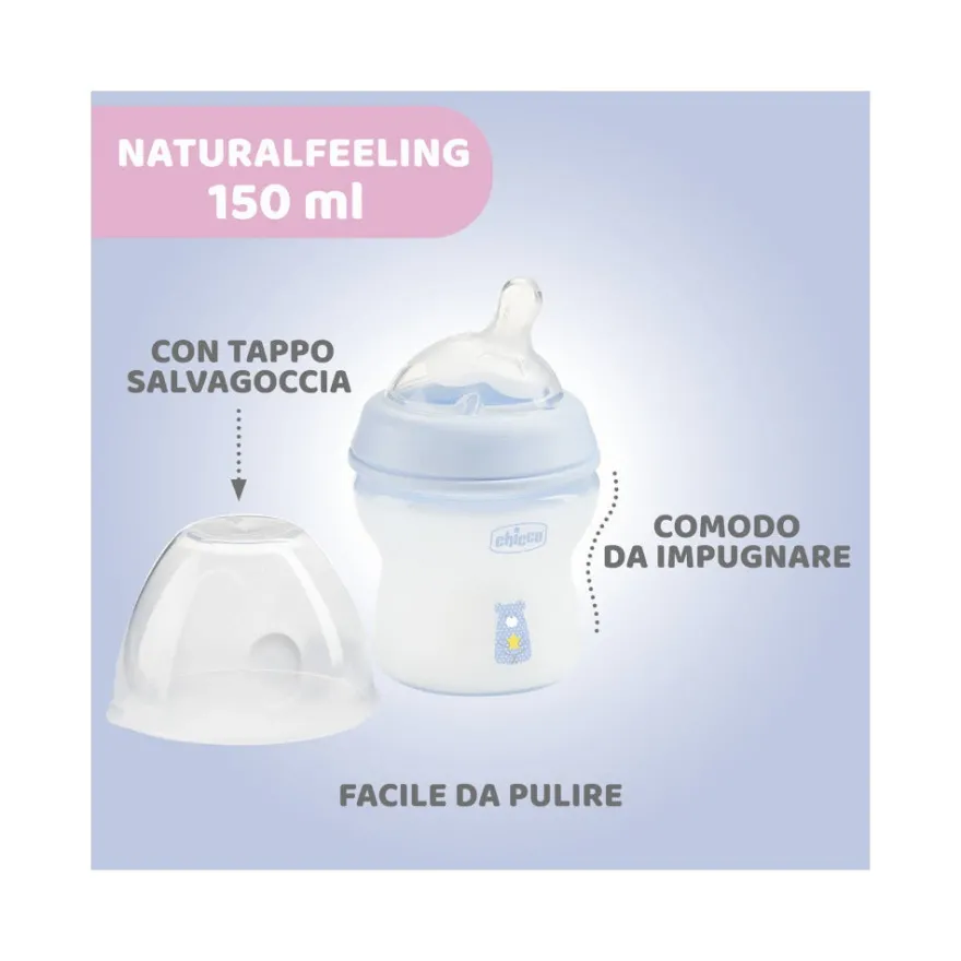Chicco Natural Feeling Set Regalo Per Bimbo 0 Mesi+