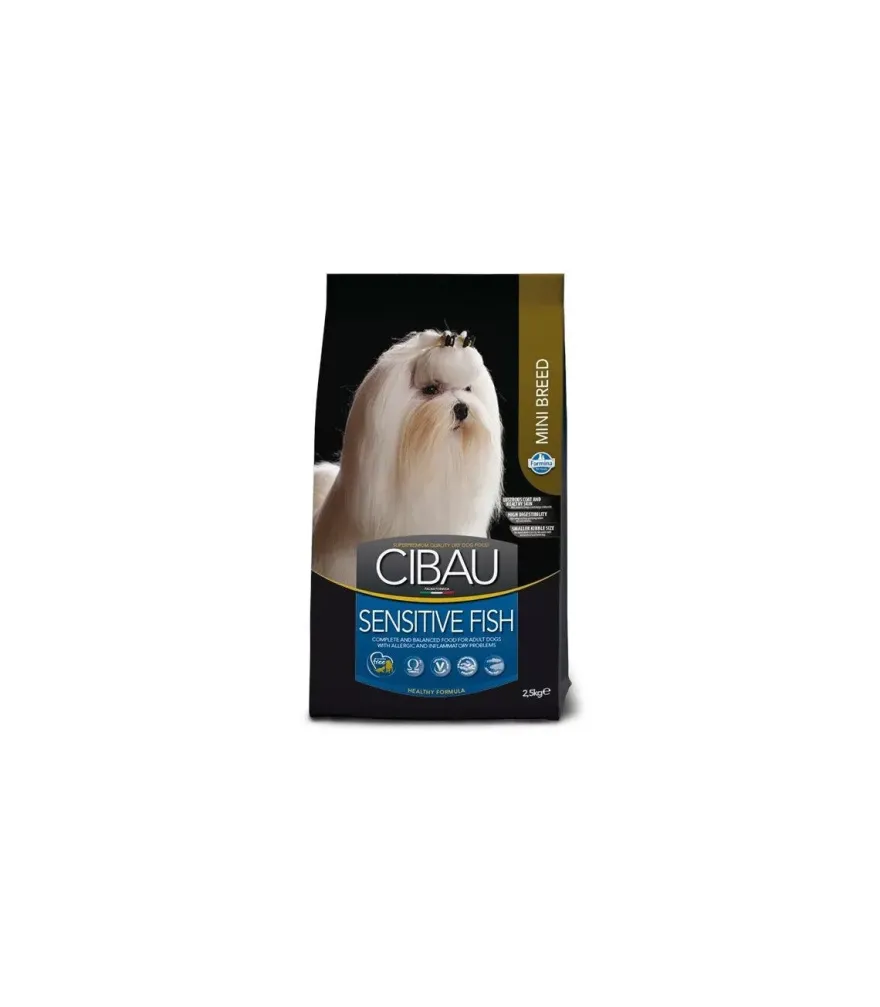 Cibau Adult Mini Sensitive Pesce Per Cani Adulti 2.5kg