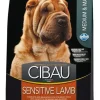 Cibau Sensitive Lamb Medium & Maxi Cibo Secco Per Cani Adulti Sacco 12 Kg