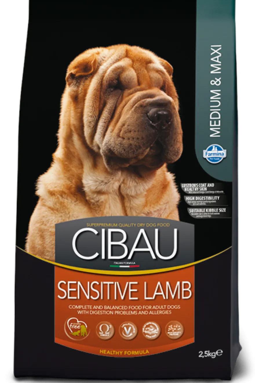 CIBAU SENSITIVE LAMB M&MAX2,5K