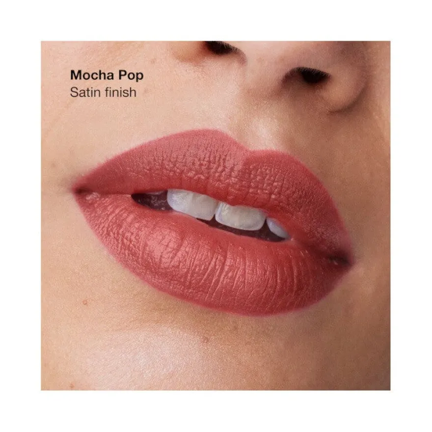 Clinique Pop Longwear Lipstick Rossetto Satin Mocha