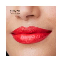 Clinique Pop Longwear Lipstick Rossetto Satin Poppy