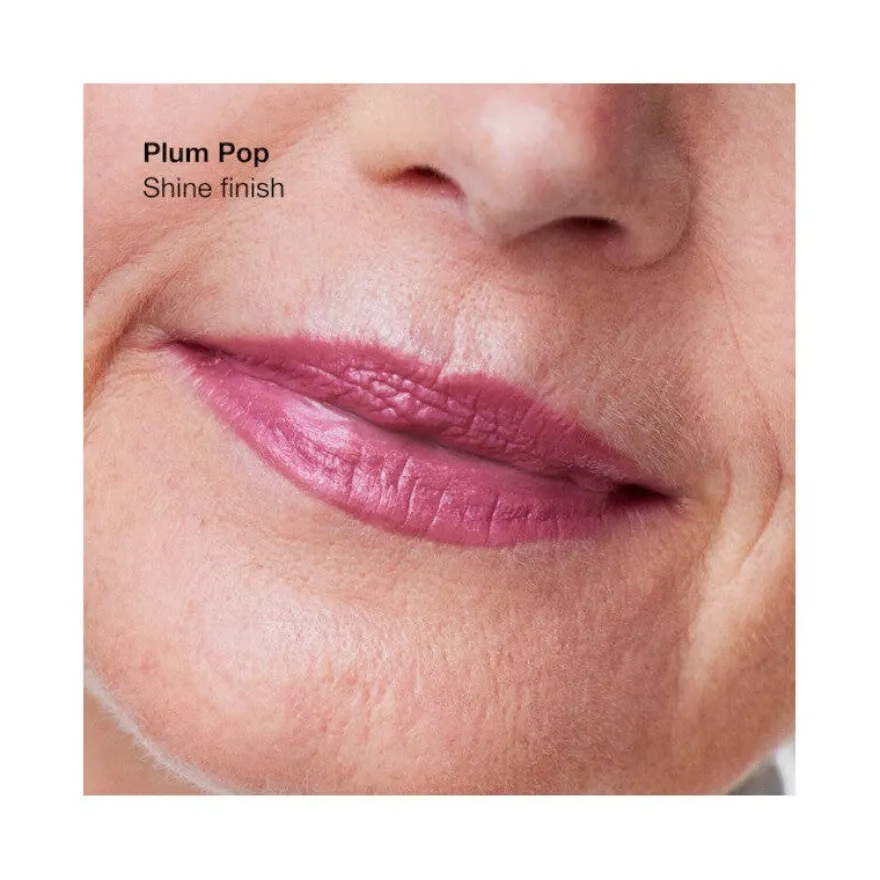Clinique Pop Longwear Lipstick Rossetto Shine Plum