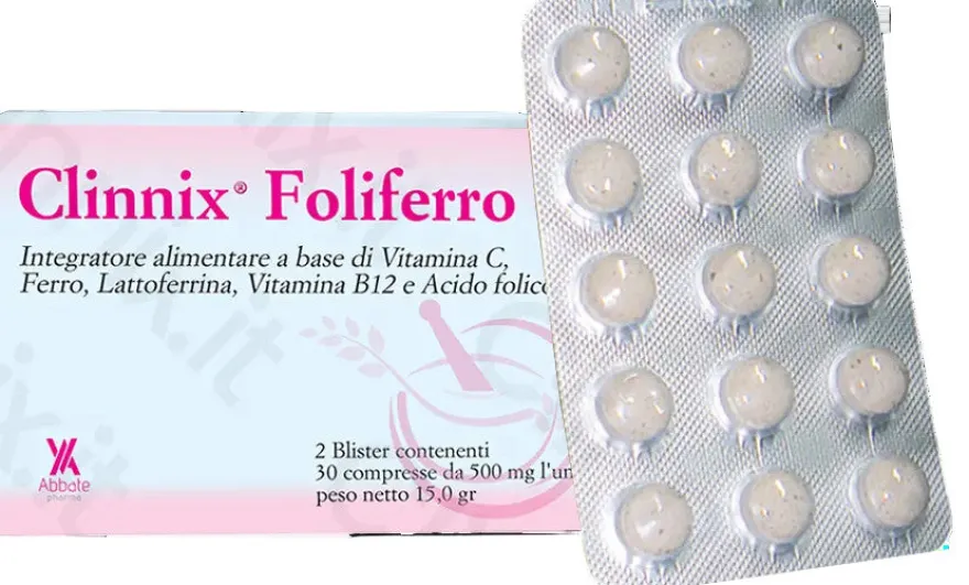 Clinnix Foliferro 30 Compresse