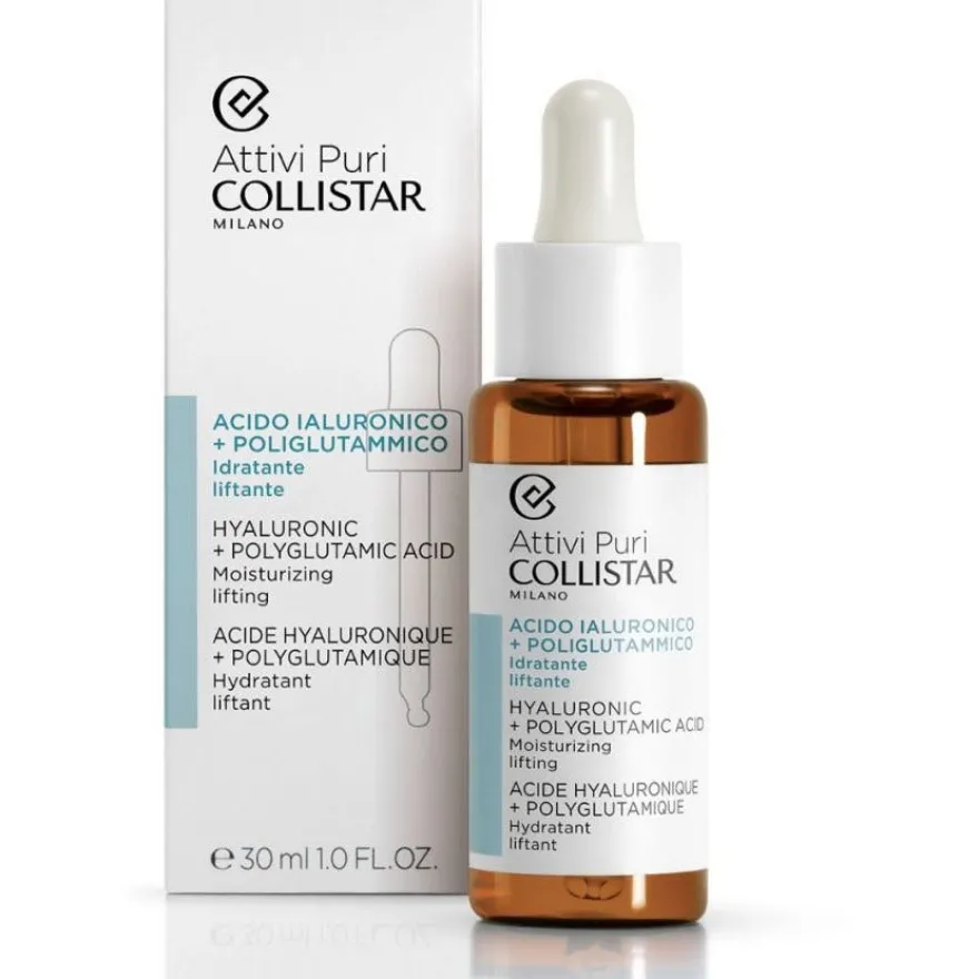 Collistar Attivi Puri Acido Ialuronico + Poliglutammico Idratante Liftante Gocce 30ml