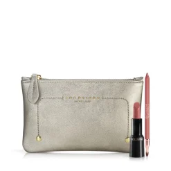 Collistar Cofanetto Puro Rossetto 101 Blooming Almond + Professionale Matita Labbra 08 Rosa Cameo + Beauty-Bag THE BRIDGE