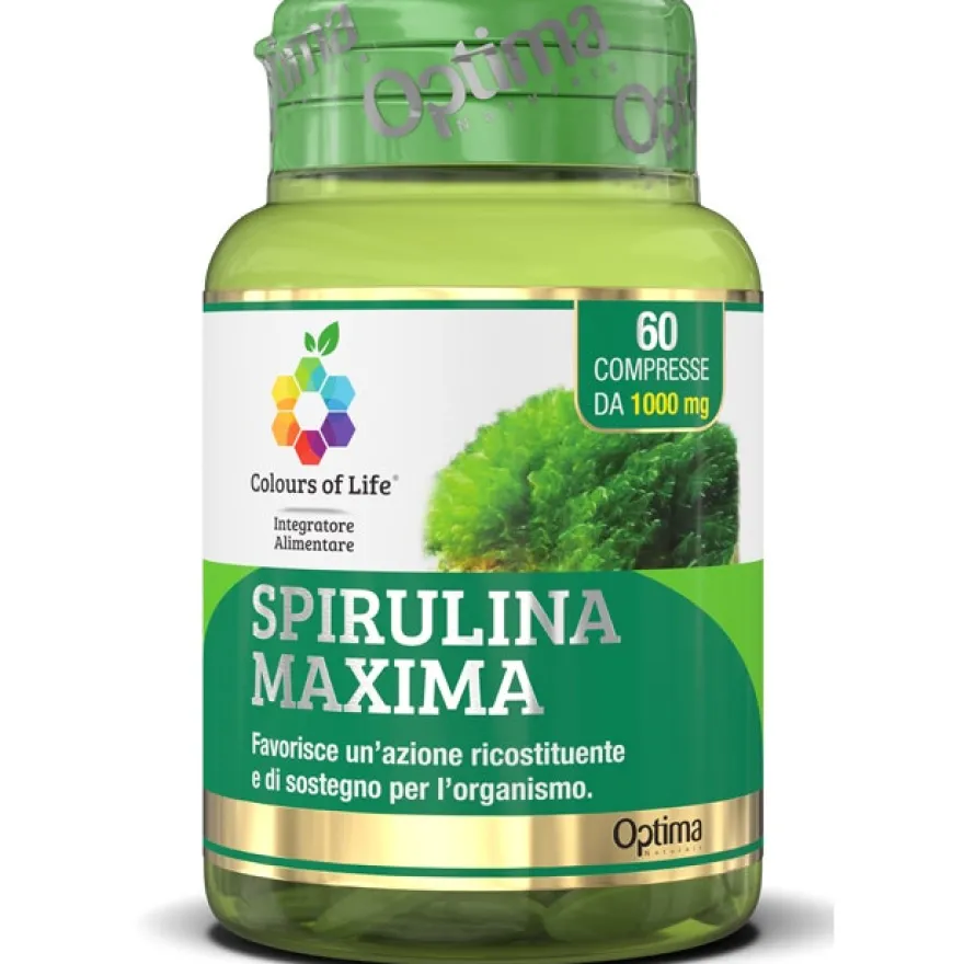 Colours Of Life Spirulina Maxima 60 Compresse 1000mg