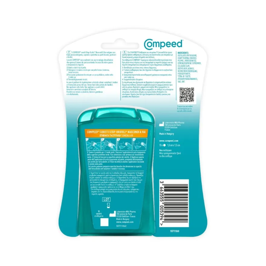 Compeed Cerotti Stop Brufoli 15 Pezzi
