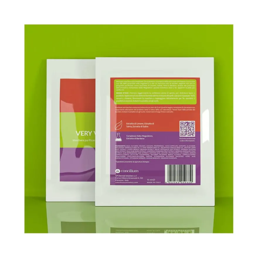 Concilium Maschera Viso Very Very Matt 15ml