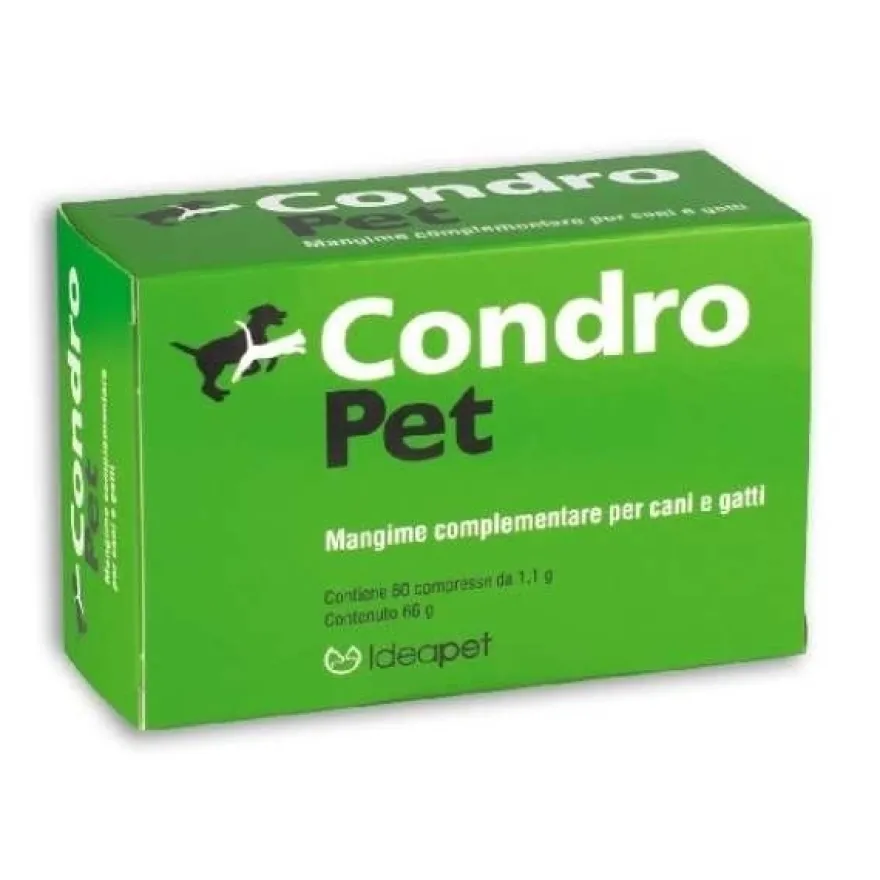 Condro Pet Mangime Complementare Cani/Gatti 60 Compresse