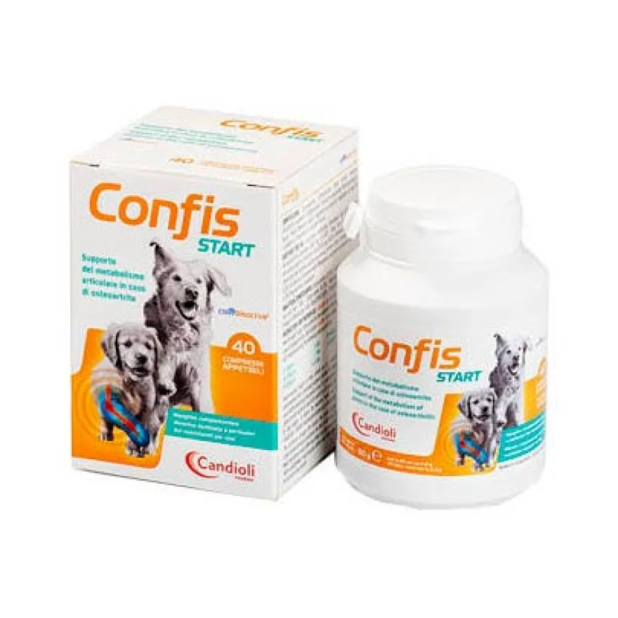 Confis Start Mangime Complementare Cani - 40 Compresse