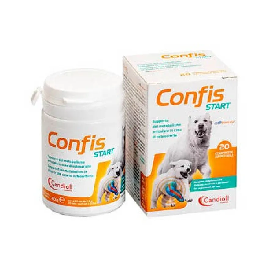 Confis Start Mangime Complementare Cani 20 Compresse