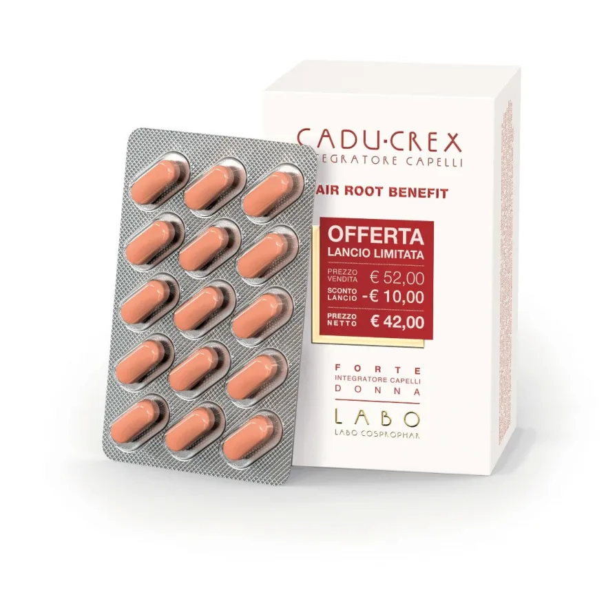Crescina Cadu-Crex Hair Root Benefit Donna 60 Compresse