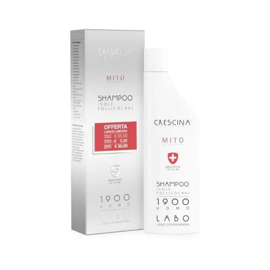 Crescina Shampoo Isole Follicolari Mito 1900 Uomo150ml