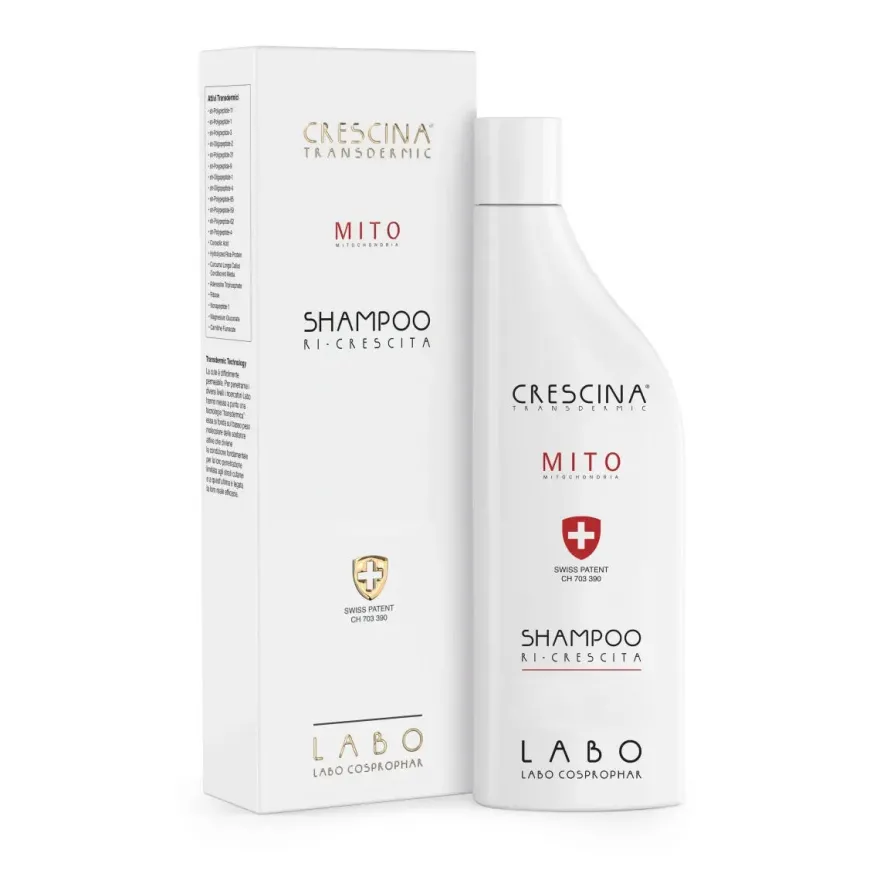 Crescina Shampoo Ri-Crescita Mito 200 Uomo150ml