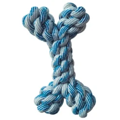 Croci Cotonosso Bicolor Pastel Blue Gioco Per Cani 20cm