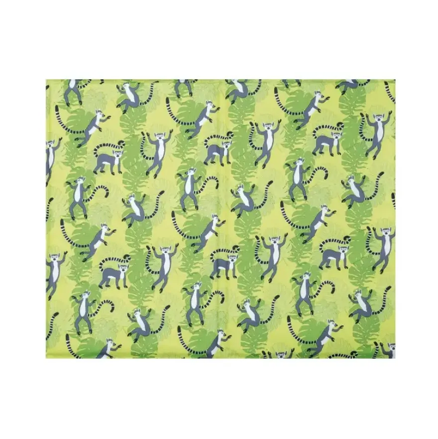 Croci Tappetino Rinfrescante Per Cani Fantasia Lemuri 50 x 40cm
