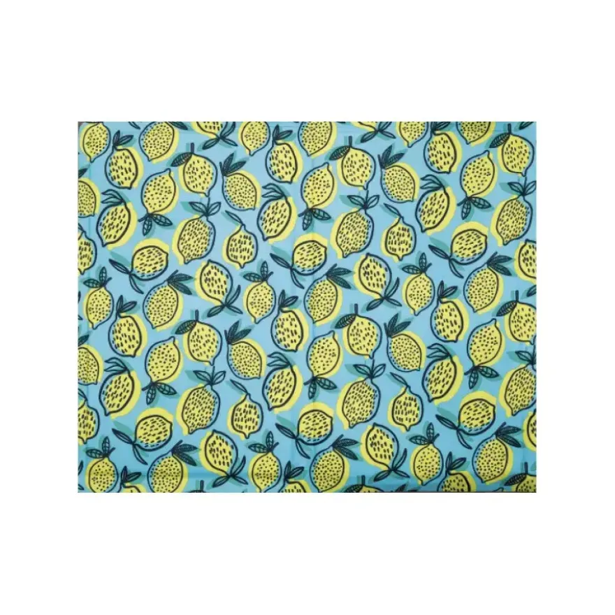 Croci Tappetino Rinfrescante Per Cani Fantasia Limoni 90 x 50cm