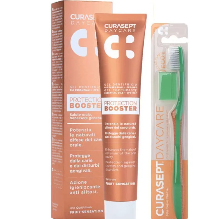 Curasept Daycare Dentifricio Fruit Sensation 75ml + Spazzolino