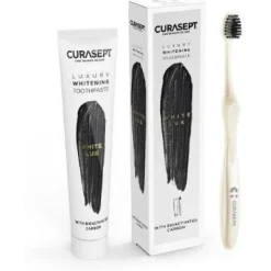 Curasept White Luxury Whitening Dentifricio 75ml + Spazzolino