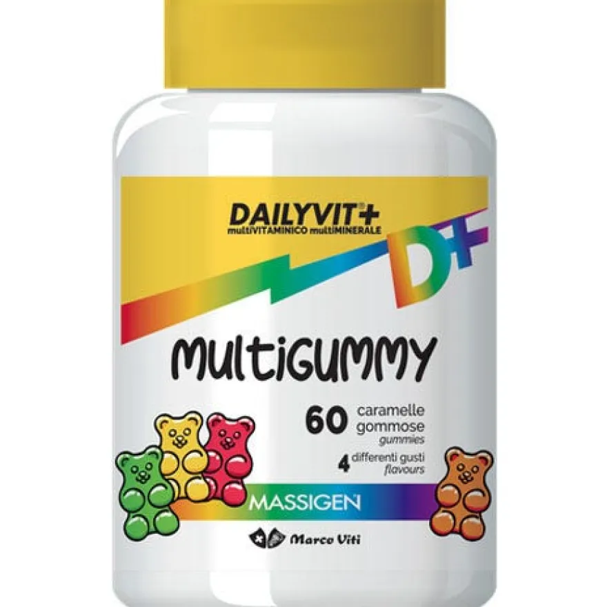 Dailyvit Multigummy 60 pz - Integratore Vitaminico Bambini