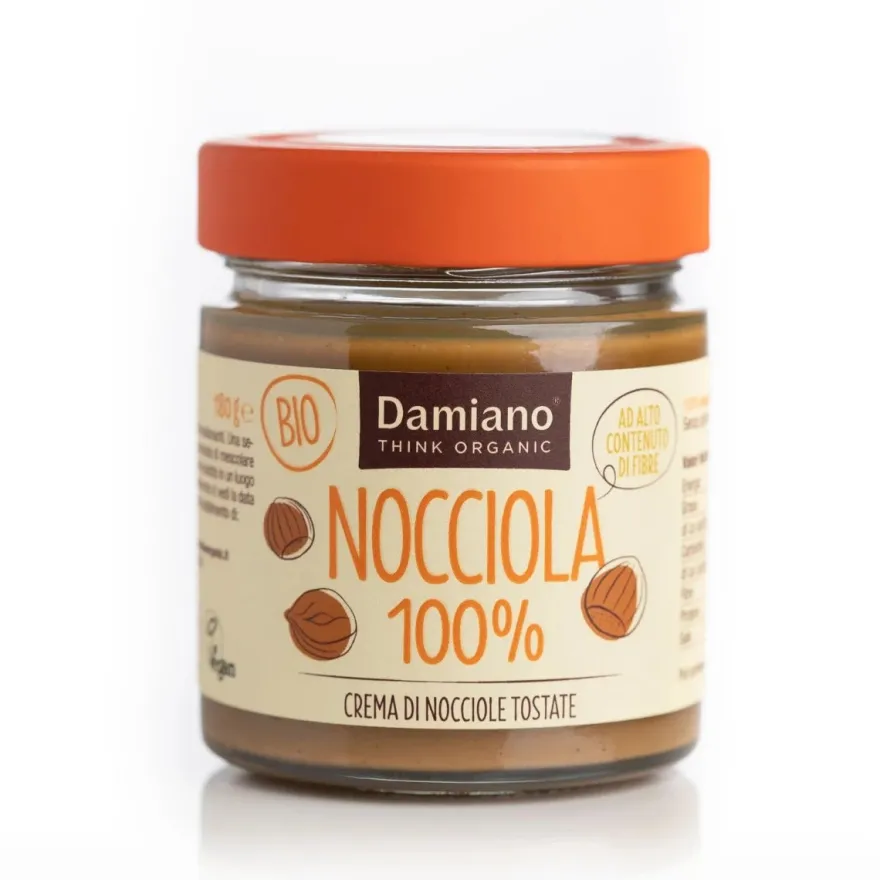 Damiano Crema Di Nocciole Tostate Bio 180g