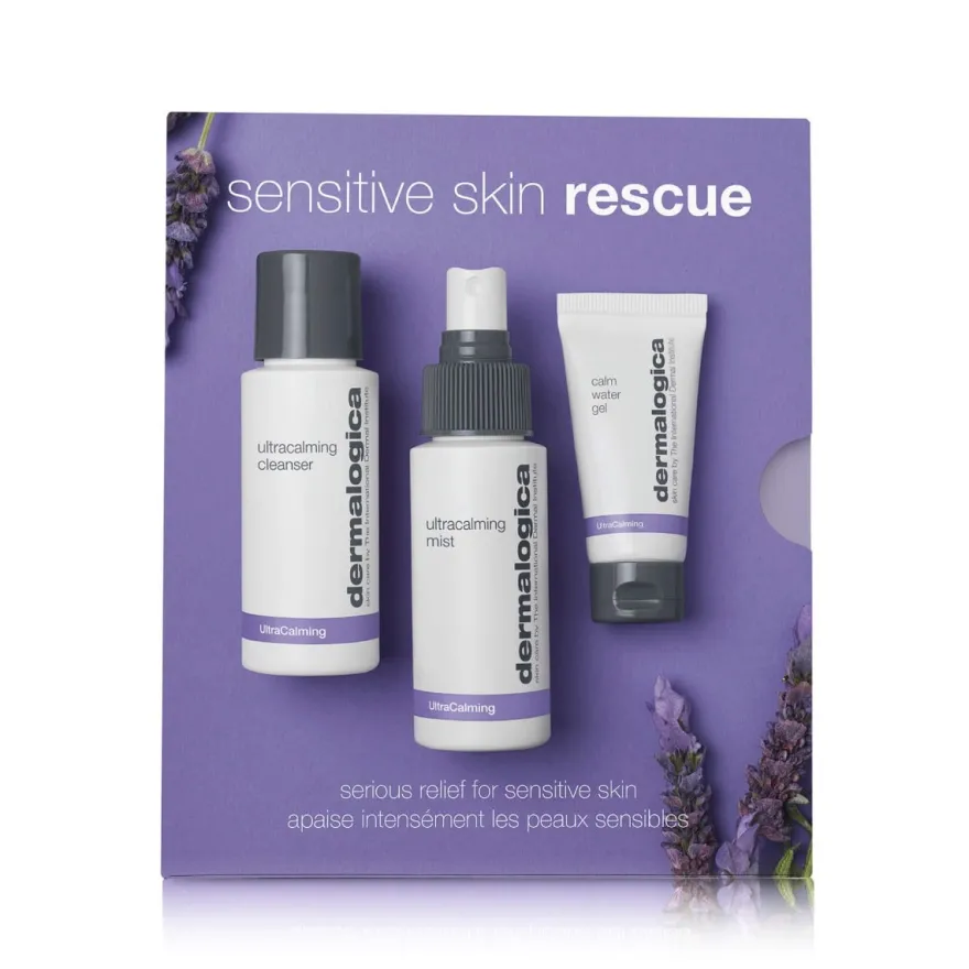 Dermalogica Sensitive Skin Kit Viso Detergente 50ml + Tonico 50ml + Crema Gel 50ml