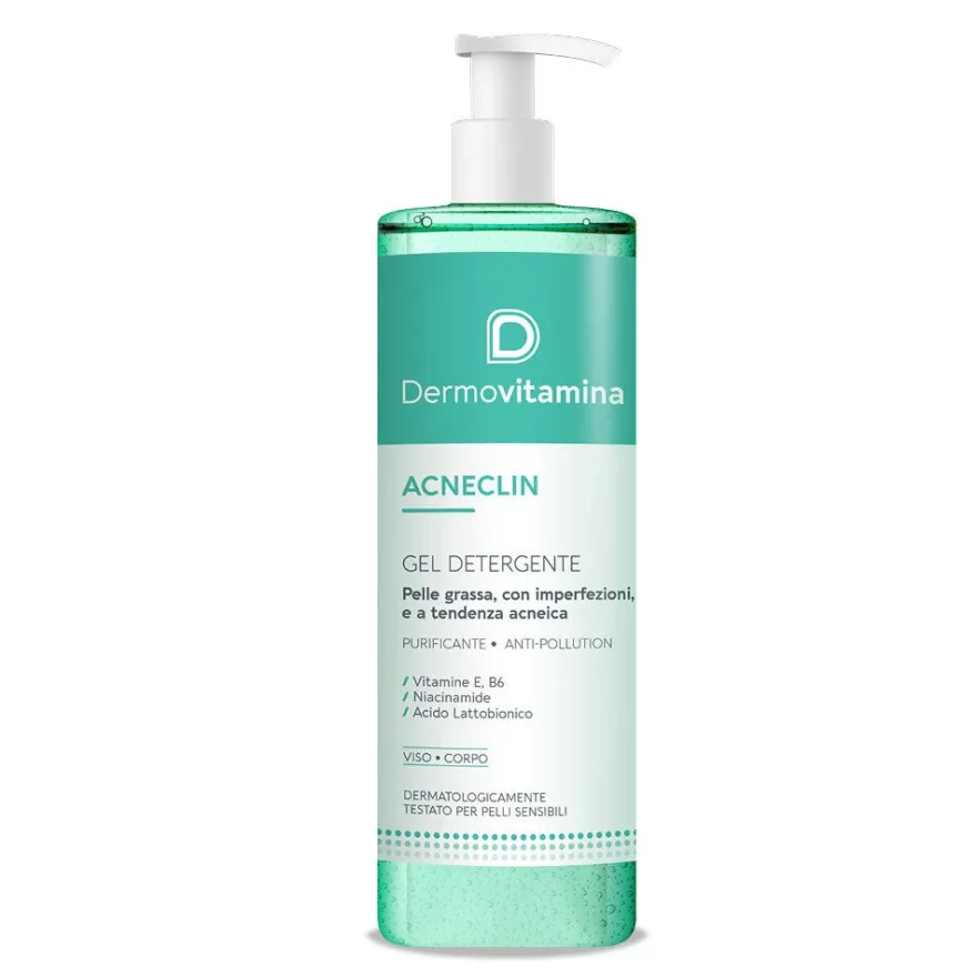 Dermovitamina Acneclin Gel Detergente 400ml